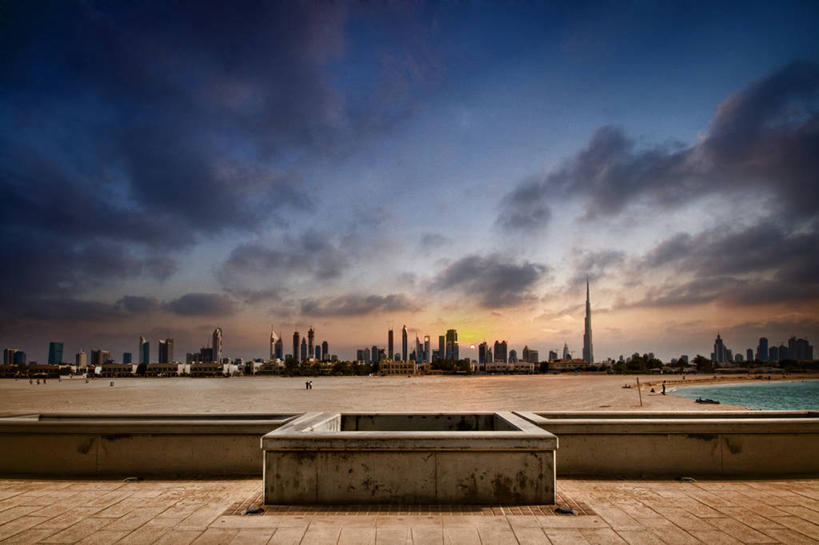 无人,横图,室外,度假,美景,天际线,城市风光,城市,建筑,摩天大楼,景观,云,娱乐,天空,黄昏,地标建筑,享受,休闲,景色,放松,摄影,宁静,阿拉伯联合酋长国,迪拜,波斯湾,彩图,碧海皇宫