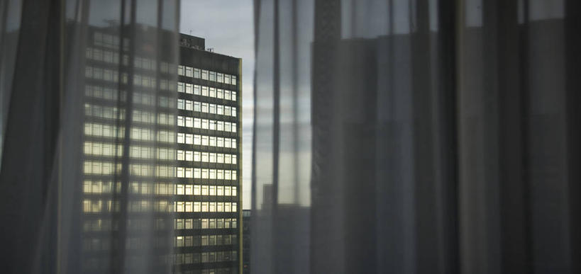 无人,横图,全景,室内,度假,窗帘,建筑,酒店,英国,形状,公寓,塔,天空,黄昏,装饰物,办公大楼,摄影,块状,北欧,私密,耳语,旅行