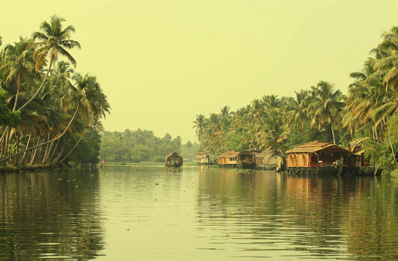 无人,横图,阶调图片,室外,白天,旅游,度假,农业,美景,棕榈树,印度,漂浮,地形,景观,娱乐,风景,自然,享受,休闲,景色,放松,摄影,宁静,气候,热带气候,自然风光,印度次大陆,彩图,小屋,雨林,船屋