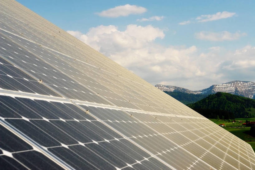 无人,横图,室外,白天,太阳能,山脉,德国,环保,摄影,能源,环境,回收,资源,利用,低碳,循环,阿尔卑斯山脉,巴伐利亚,持续,太阳能电池板,彩图