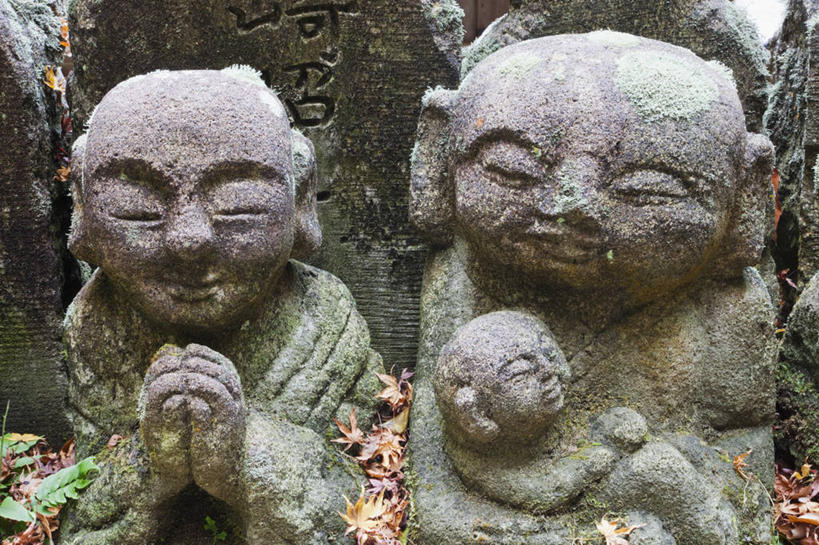 无人,横图,室外,白天,植物,叶子,雕塑,日本,亚洲,艺术,标志,雕像,符号,苔藓,标识,摄影,佛教,京都府,创造力,手艺,东亚,本州,本州岛,日本国,近畿地方,近畿,性别符号,美术工艺,岚山,彩图,男性符号,拟人