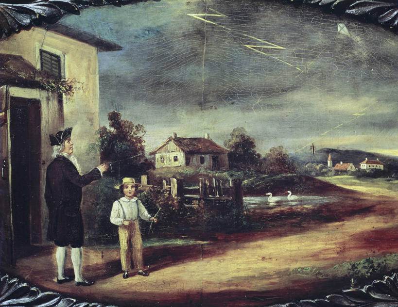 两个人,祖父,科学家,站,横图,插画,室外,白天,民族服装,绘画,数码,科技,美景,闪电,相框,美国,阴影,艺术,科学,网络,景观,乡村,高光,几何,计算机图形,古典,教育,合成,图画,文化,画,自然,工艺品,品味,景色,电,美术,电脑合成图,数码合成图,高雅,知识,科研人员,合成图,自然风光,出示,研究者,漫画,富兰克林,本杰明.富兰克林,科学实验,科学研究者,写实,具体,具象,美学,哲学家,政治家,发明家,美国总统,外交家,雷雨,美术工艺,孙子,科学工作者,彩图,传统服装,民俗服,宇宙大爆炸,好奇心