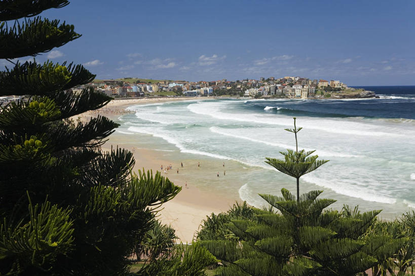 游泳,无人,横图,全景,室外,海洋,水,城市,澳大利亚,地形,蓝色,风景,天空,地标建筑,摄影,生活方式,活动,太平洋,悉尼,新南威尔士,死水,海滩,休闲活动,彩图,旅行,潮水坑