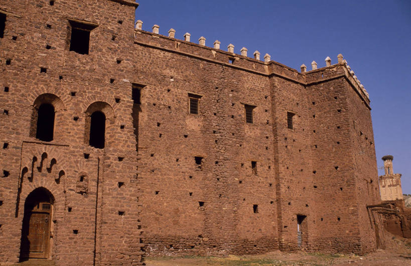 无人,横图,室外,留白,建筑,非洲,摩洛哥,山谷,城墙,力量,摄影,绿洲,要塞,非洲文化,摩洛哥文化,彩图,柏柏尔人