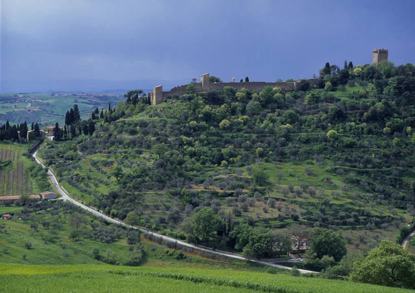 无人,横图,室外,意大利,欧洲,破碎,地形,城镇,破坏,破损,绿色,翻滚,摄影,粉碎,损坏,锡耶纳,要塞,毁坏,摧毁,彩图