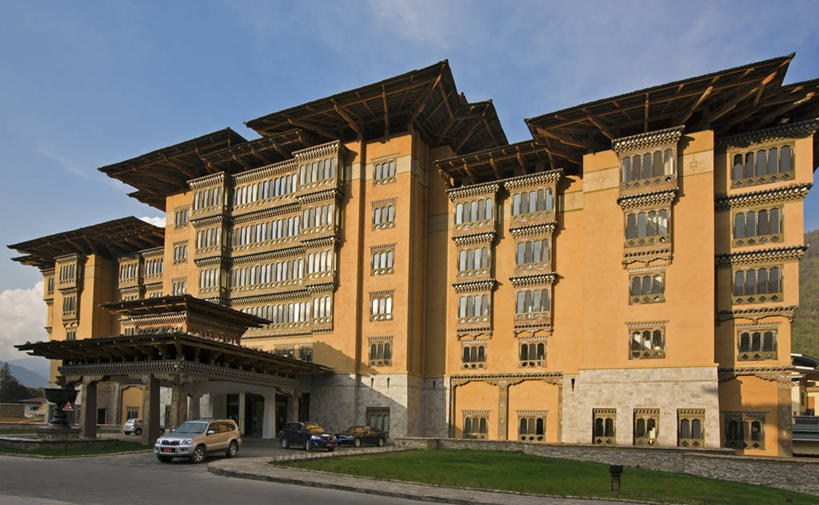 无人,横图,室外,白天,旅游,城市,建筑,酒店,不丹,首都,摄影,廷布,彩图,旅行