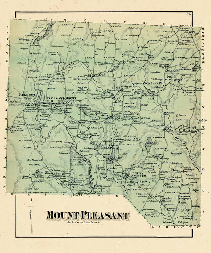 无人,竖图,地图,历史,古董,宾夕法尼亚,彩图