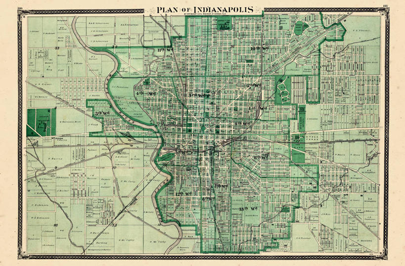 无人,横图,地图,城镇,历史,古董,彩图