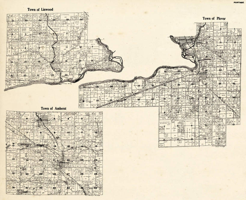 无人,横图,地图,历史,古董,威斯康星,彩图