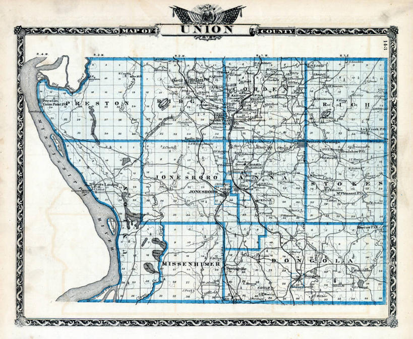 无人,横图,地图,历史,古董,伊利诺斯州,彩图