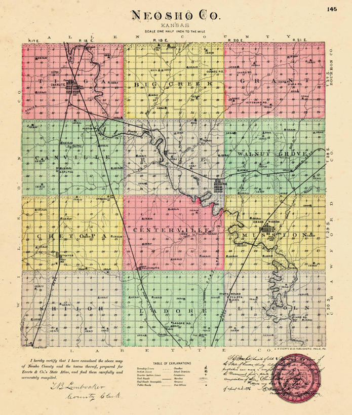 无人,竖图,地图,历史,古董,堪萨斯,彩图