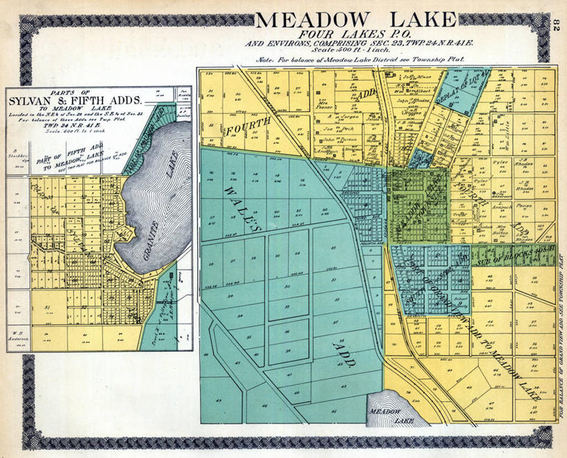 无人,横图,地图,城镇,历史,古董,华盛顿州,彩图,地图学,林区