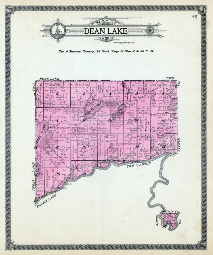 无人,竖图,地图,历史,古董,密西西比河,明尼苏达,彩图,地图学