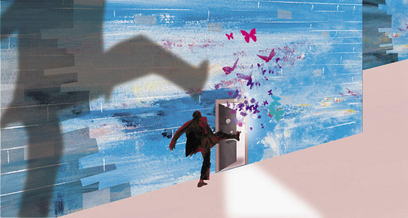 成年人,中年人,一个人,站,横图,插画,室外,自由,数码,科技,门,蝴蝶,仅一个男性,仅一个人,仅一个中年男性,一群,许多,踢,阴影,生气,网络,很多,高光,几何,计算机图形,合成,图画,画,背面,自然,动物,打开,探索,电脑合成图,数码合成图,犯罪,创造力,暴力,开启,罪犯,合成图,决心,释放,剪影,进攻,反差,盗窃,偷窃,漫画,写实,具体,具象,小偷,窃贼,盗贼,贼,偷盗,男人,男性,中年男性,彩图,机遇