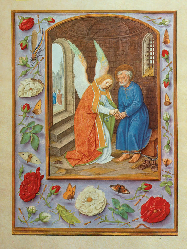 两个人,站,竖图,插画,室内,白天,侧面,数码,科技,窗户,楼梯,天使,弯腰,阴影,花纹,艺术,网络,长袍,高光,几何,计算机图形,文艺复兴,合成,图画,画,蓝色,电脑合成图,数码合成图,基督教,合成图,漫画,写实,具体,具象,彩图