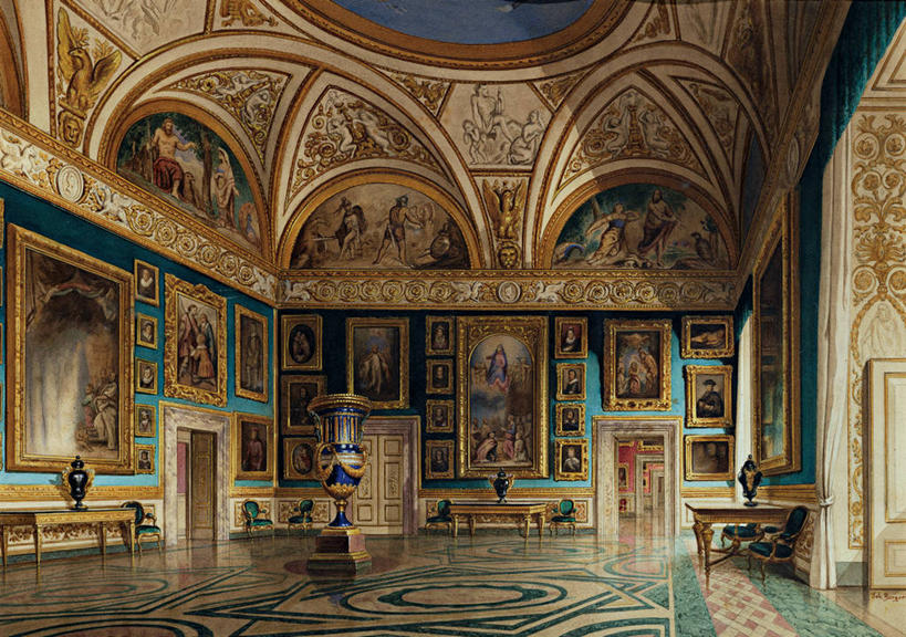 无人,横图,插画,室内,白天,绘画,数码,科技,建筑,意大利,阴影,艺术,网络,高光,几何,计算机图形,宏伟,合成,图画,画,颜料,美术,电脑合成图,数码合成图,合成图,漫画,皮蒂宫,写实,具体,具象,美术工艺,彩图