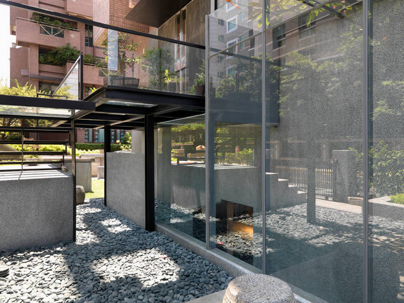 无人,横图,室外,白天,楼梯,建筑,玻璃,台湾,日光,亚洲,院子,现代,建造,带领,台北,设计