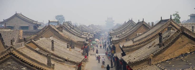横图,俯视,彩色,室外,白天,旅游,建筑,街道,平遥,中国,亚洲,瓦片,屋顶,历史,墙壁,古代,摄影,东亚,山西省,中华人民共和国,古远,彩图,旅行,目的地,房子,平遥古城,bj174