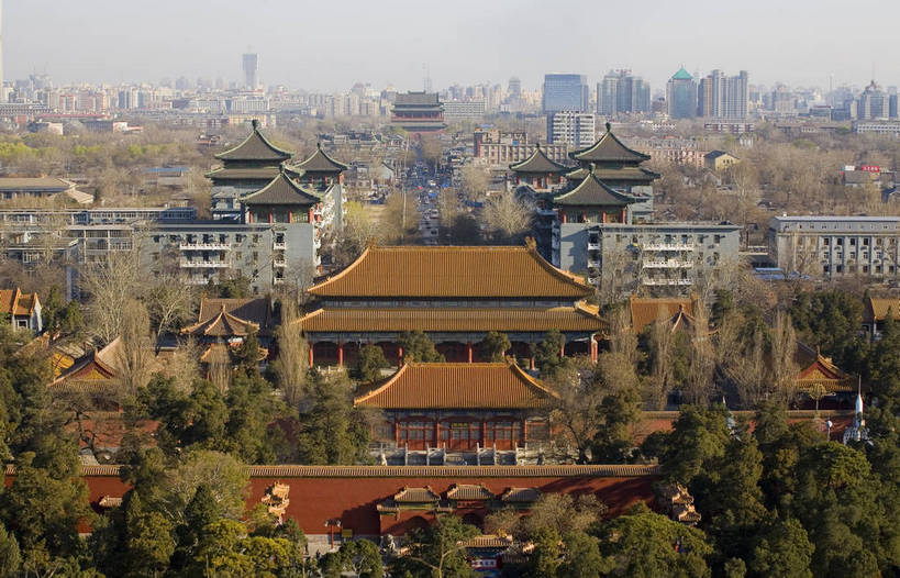 公园,故宫,横图,俯视,彩色,室外,白天,旅游,度假,名胜古迹,标志建筑,地标,建筑,北京,中国,亚洲,遗迹,景观,文化遗产,建筑群,首都,都市,古典,古迹,文物,娱乐,建设,古建筑,树,风景,紫禁城,享受,休闲,旅游胜地,景色,放松,摄影,美好,中国文化,古文明,东亚,鼓楼,中华人民共和国,北京市,京,北平,华北地区,古代文明,旅行,故宫博物院,博物院,传统文化,北京中轴线,bj174