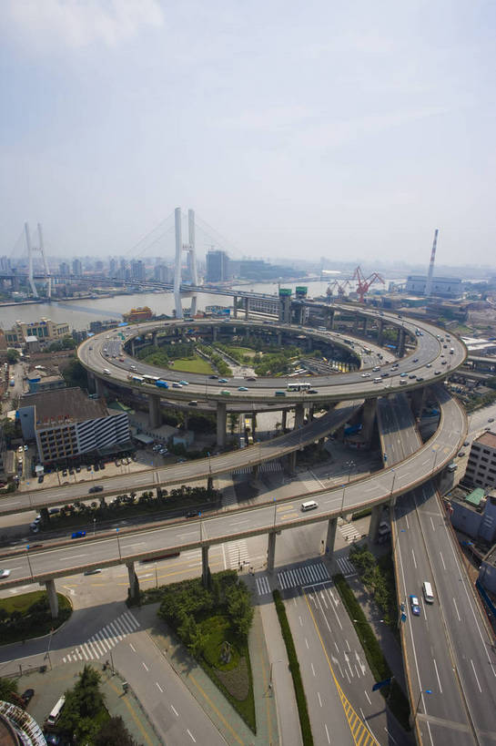 室外,白天,旅游,度假,名胜古迹,标志建筑,大桥,地标,建筑,立交桥,上海