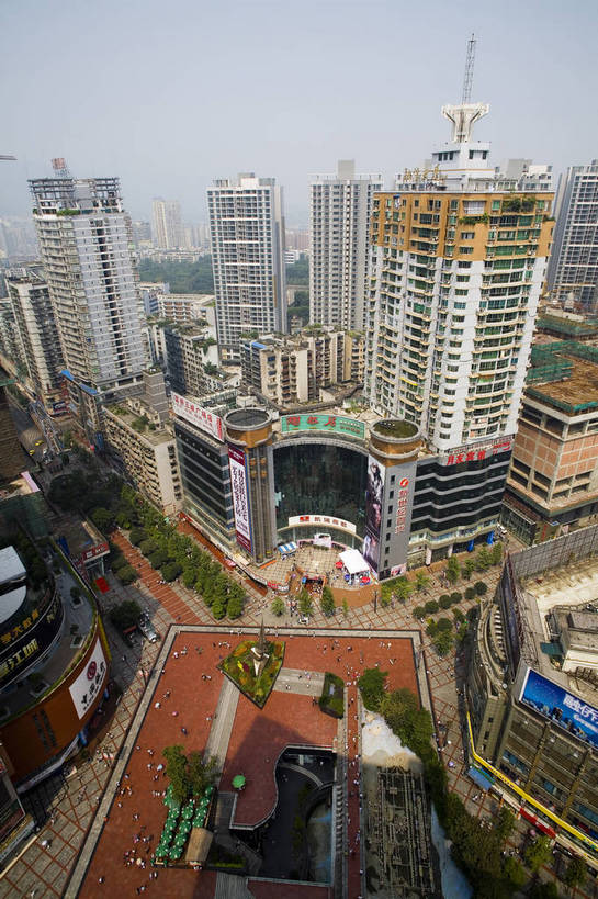 广场,竖图,彩色,室外,白天,城市风光,重庆,中国,亚洲,景观,建筑群,现代建筑,竖,摄影,四川省,城市广场,东亚,中华人民共和国,西南地区,重庆市,渝,沙坪坝区,山城,三峡广场,重庆三峡广场,bj174