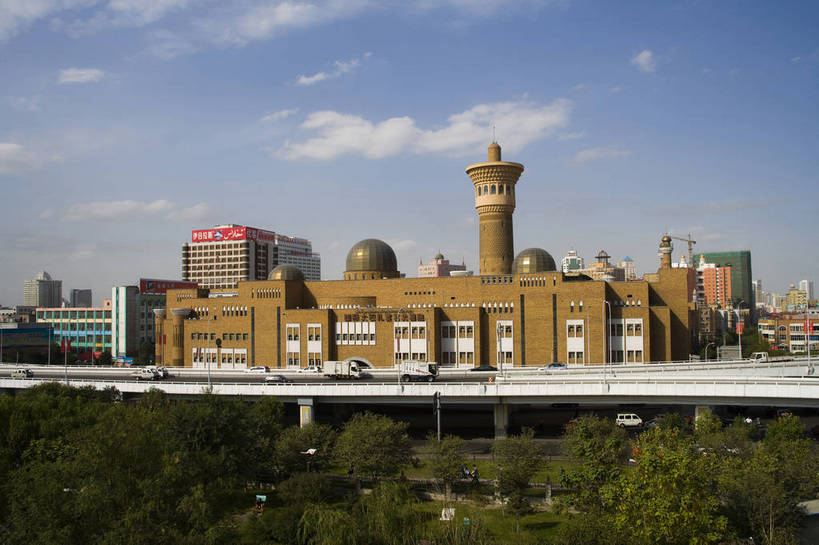 宾馆,横图,彩色,室外,特写,白天,旅游,建筑,酒店,中国,亚洲,摄影,东亚,乌鲁木齐,新疆,国际大巴扎,中华人民共和国,旅行,二道桥,bj174