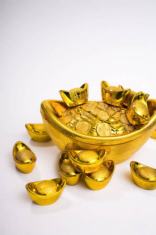 无人,竖图,彩色,室内,特写,静物,中国,许多,图片,很多,装饰品,饰品,多个,竖,财富,摄影,金元宝,中国文化,东亚,影棚拍摄,元宝,传统文化,bj174