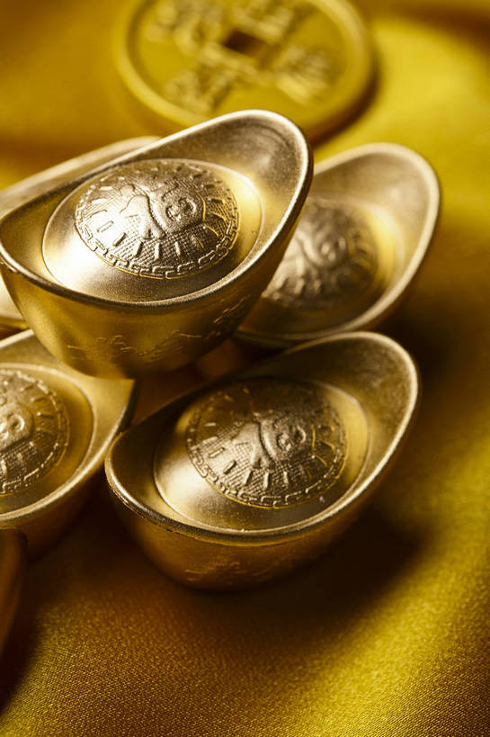 竖图,彩色,背景,钱,静物,中国,许多,图片,纹理,艺术品,很多,装饰品,多个,财富,摄影,金元宝,中国文化,东亚,美术工艺,影棚拍摄,元宝,传统文化,bj174