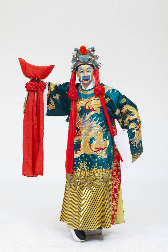 戏剧,民族服饰,演出服,京剧,东亚,戏曲,国粹,武财神,男人,中国人,全身