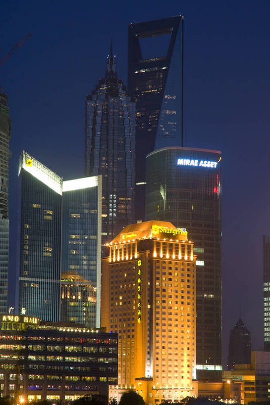 无人,摄影师,竖图,彩色,室外,旅游,美景,城市,建筑,霓虹灯,夜景,上海