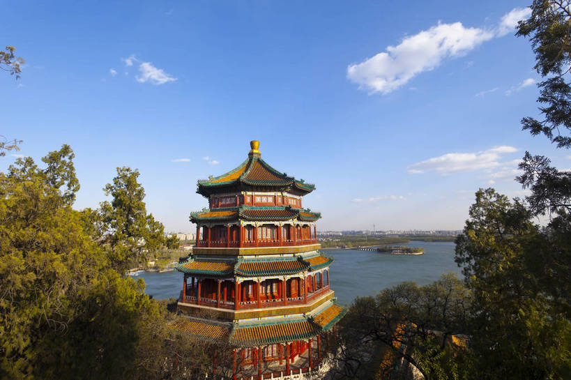 无人,公园,颐和园,横图,彩色,室外,白天,旅游,度假,名胜古迹,标志建筑,地标,建筑,北京,中国,遗迹,图片,古迹,文物,娱乐,建设,古建筑,古代,天空,享受,休闲,旅游胜地,安静,放松,摄影,园林,文明,中国文化,古文明,北京颐和园,皇家园林,旅行,传统文化,bj174