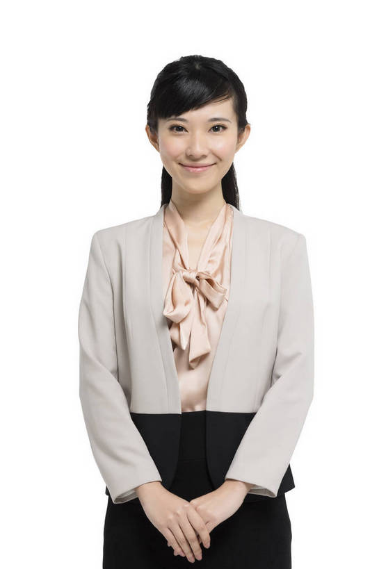 白天,留白,抠图,白色背景,正面,幸福,北京,中国,仅一个年轻女性,正装