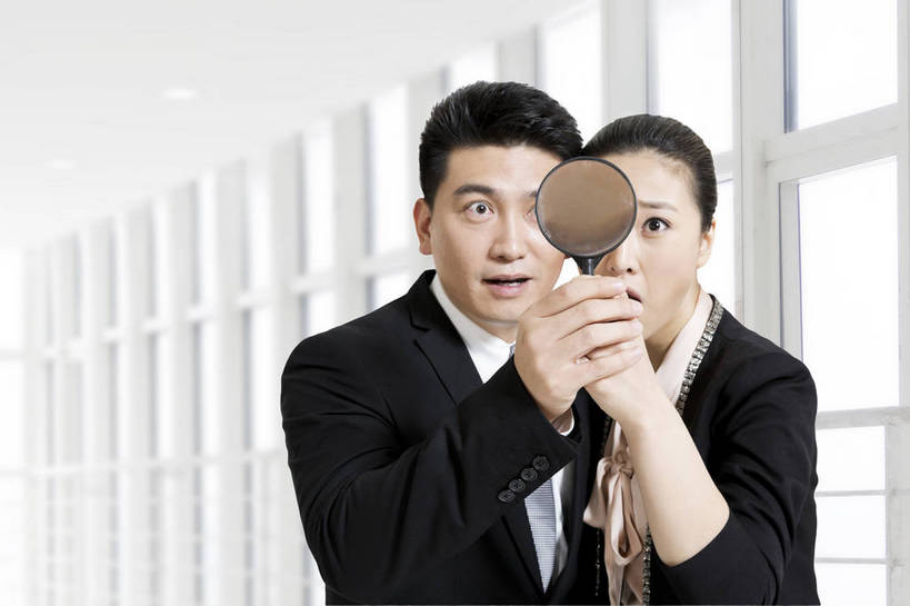 东方人,成年人,中年人,两个人,伙伴,同事,商务人士,商务男性,商务女性