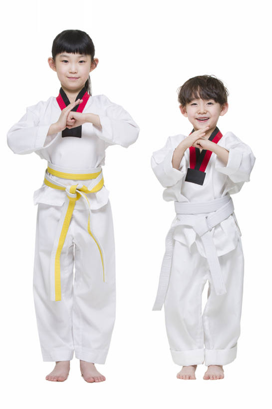 东方人,儿童,两个人,兄弟,姐妹,站,笑,微笑,露齿笑,竖图,留白,抠图,白色背景,正面,制服,锻炼,快乐,友谊,幸福,纯洁,运动,信心,跆拳道,武术,北京,中国,亚洲,并排,玩,注视,光脚,小孩,观察,看,手势,站着,休闲,健康,赤脚,活力,可爱,亲密,童年,童趣,摄影,生长,生活方式,观看,礼节,察看,享乐,关注,问候,爱好,武打,童真,东亚,烂漫,无邪,武功,作揖,陪同,陪伴,无忧无虑,体育,天真,男孩,男人,男性,女孩,亚洲人,中国人,孩子,休闲活动,站立,彩图,全身,影棚拍摄,健身,欢乐,武学,男生,打手势,伴随,bj175