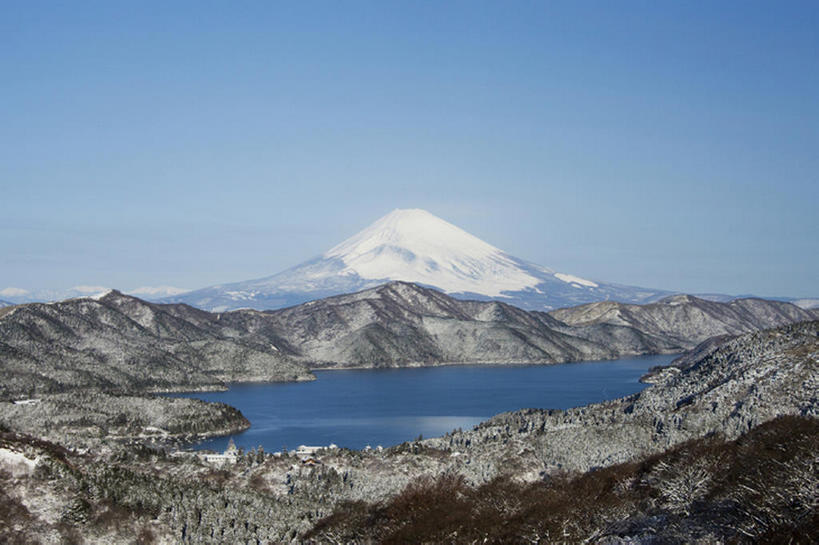 无人,横图,白天,旅游,度假,湖,美景,山,雪山,富士山,日本,地形,景观,冬天,神奈川县,娱乐,风景,天空,自然,享受,休闲,景色,放松,摄影,宁静,自然风光,芦之湖,彩图,旅行,bj175