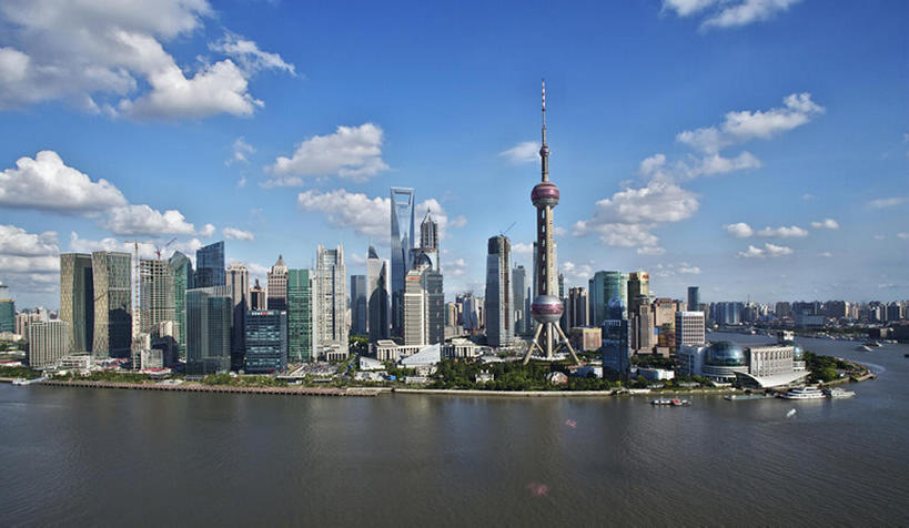 河流,美景,城市风光,城市,摩天大楼,上海,中国,景观,云,娱乐,现代
