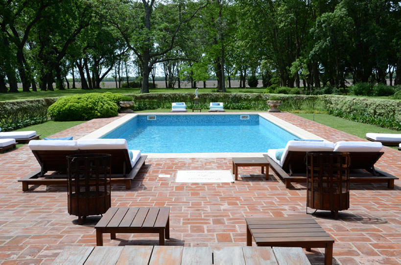 无人,体育馆,游泳池,横图,室外,白天,水,阿根廷,躺椅,水池,水面,泳池,座位,旅游胜地,摄影,游泳馆,住房,风格,彩图,bj175